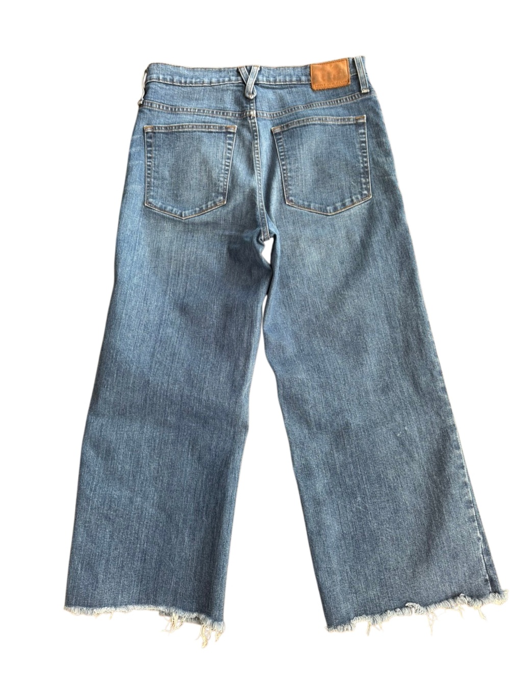 Point Sur J. Crew Wide Leg Crop Jean 30 - Picture 3 of 8